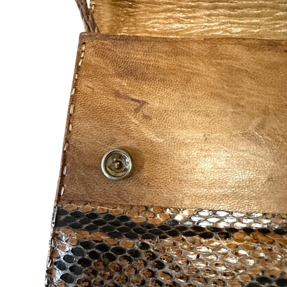 Vintage Python Snakeskin Shoulder Bag - Picture 5 of 12
